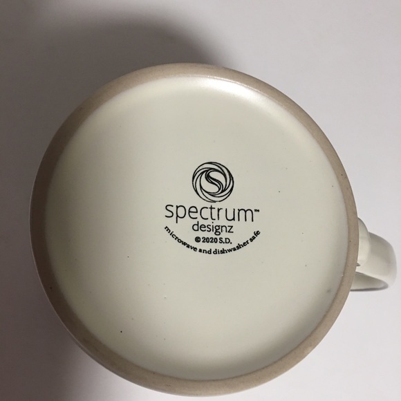 Xmas Dog Mug Fa La La Red & White 22 oz. Soectrum Designz 2020 EUC Like … - Picture 4 of 6